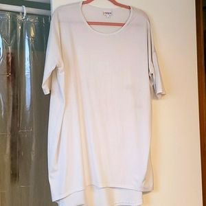 Medium white lularoe irma